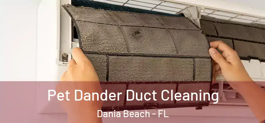 Pet Dander Duct Cleaning Dania Beach - FL